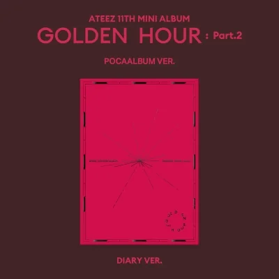 ATEEZ - GOLDEN HOUR : Part.2 (POCAALBUM DIARY VERSION) (11th Mini Album)