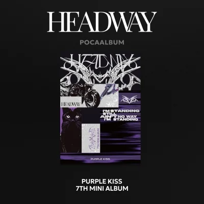 PURPLE KISS - HEADWAY (POCAALBUM) (7th Mini Album)