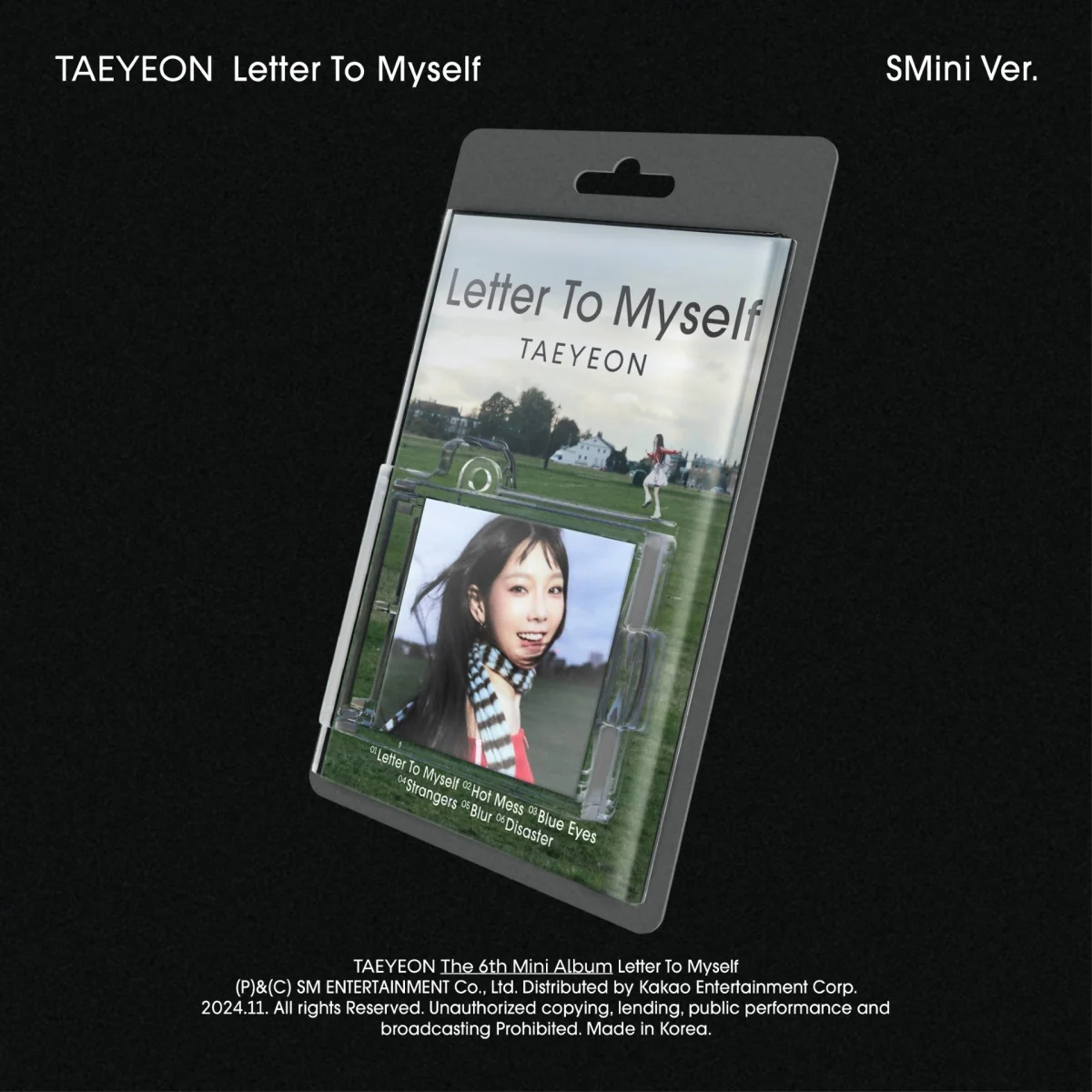 TAEYEON - Letter To Myself (SMini Version) (6th Mini Album)