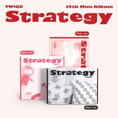 TWICE - STRATEGY (Step 1 version) (14th Mini Album)