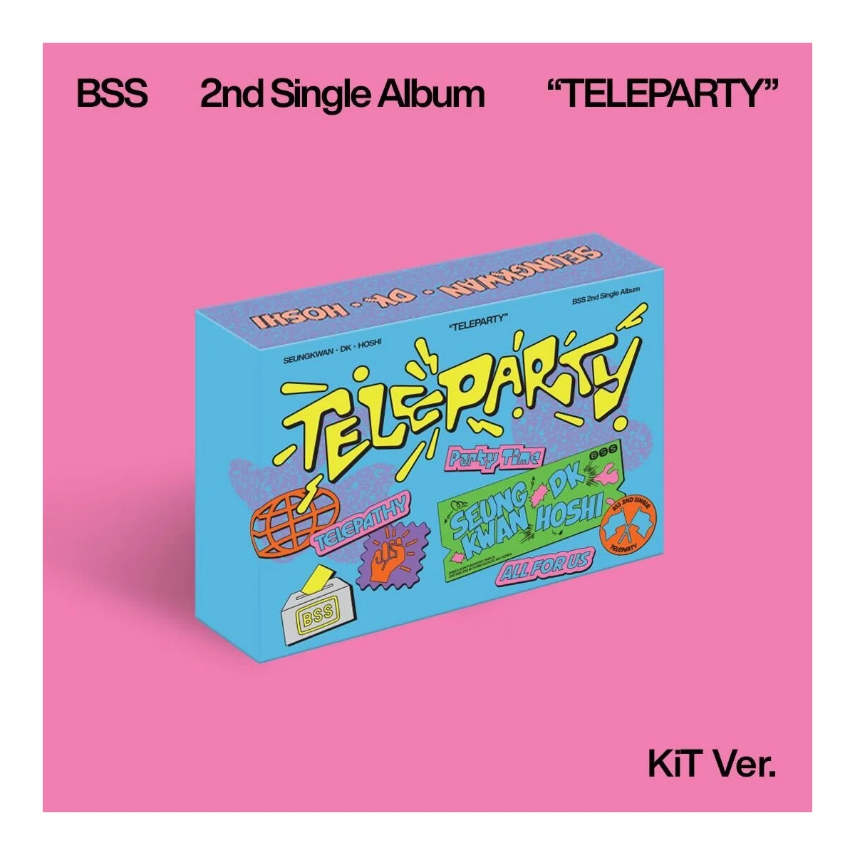 SEVENTEEN BSS - 'TELEPARTY’ (KiT Version) (2nd Single Album)