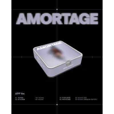 JISOO - AMORTAGE (APP Ver) (Mini Album)