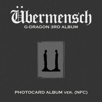 G-DRAGON - Übermensch (PHOTOCARD ALBUM version) (3rd Album)