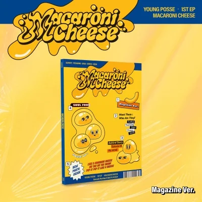 YOUNG POSSE - MACARONI CHEESE (Magazine Version) (EP Album)