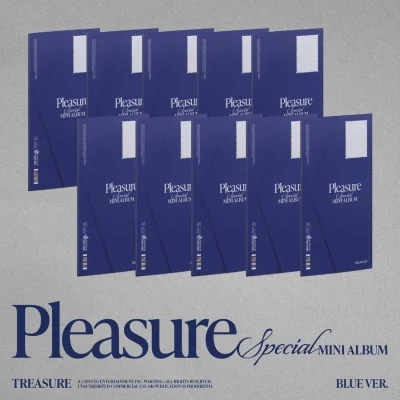 TREASURE - SPECIALMINI ALBUM PLEASURE (BLUE VERSION)