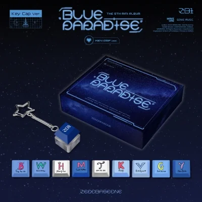 ZEROBASEONE - BLUE PARADISE (Key Cap Version) (5th Mini Album)