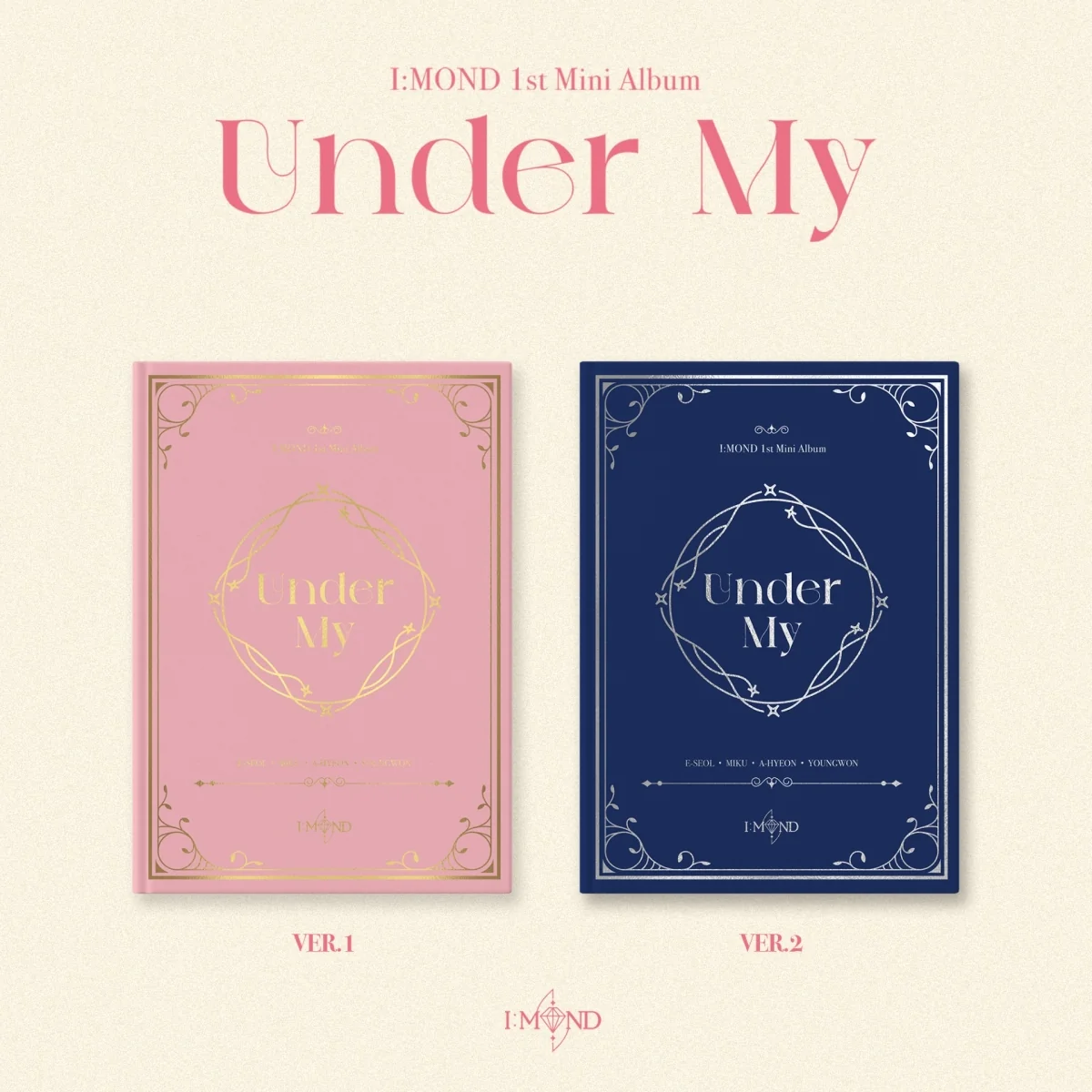 I:MOND - Under My (1st Mini Album)