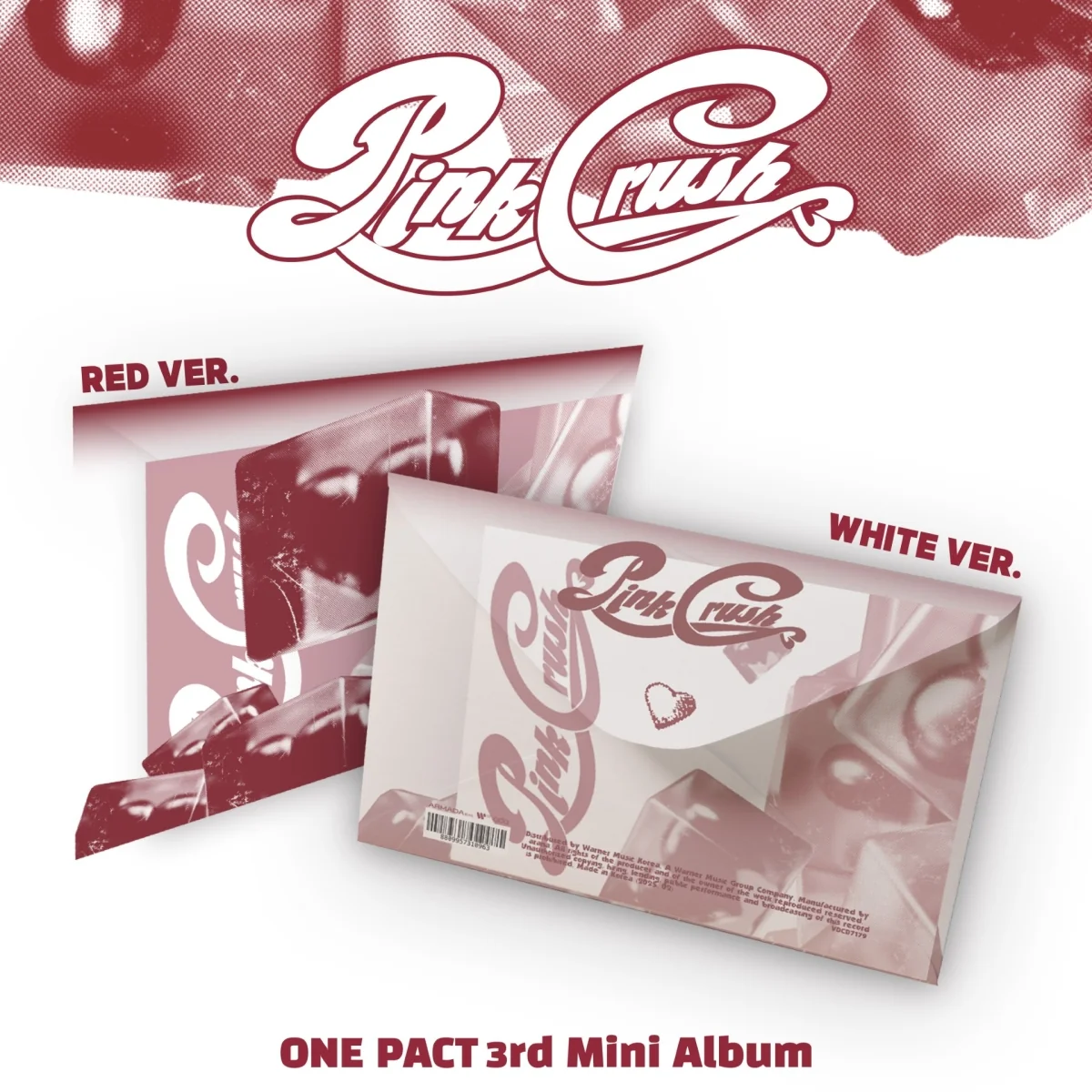 ONE PACT - PINK CRUSH (3rd Mini Album)