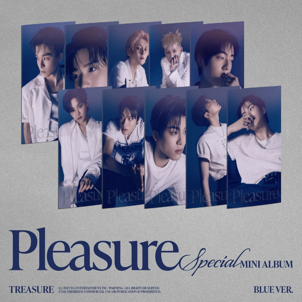 TREASURE - SPECIALMINI ALBUM PLEASURE (BLUE VERSION)