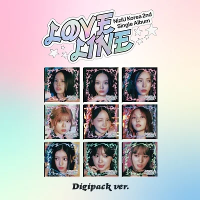 NiziU - LOVE LINE (Digipack version) (2nd Single Album)