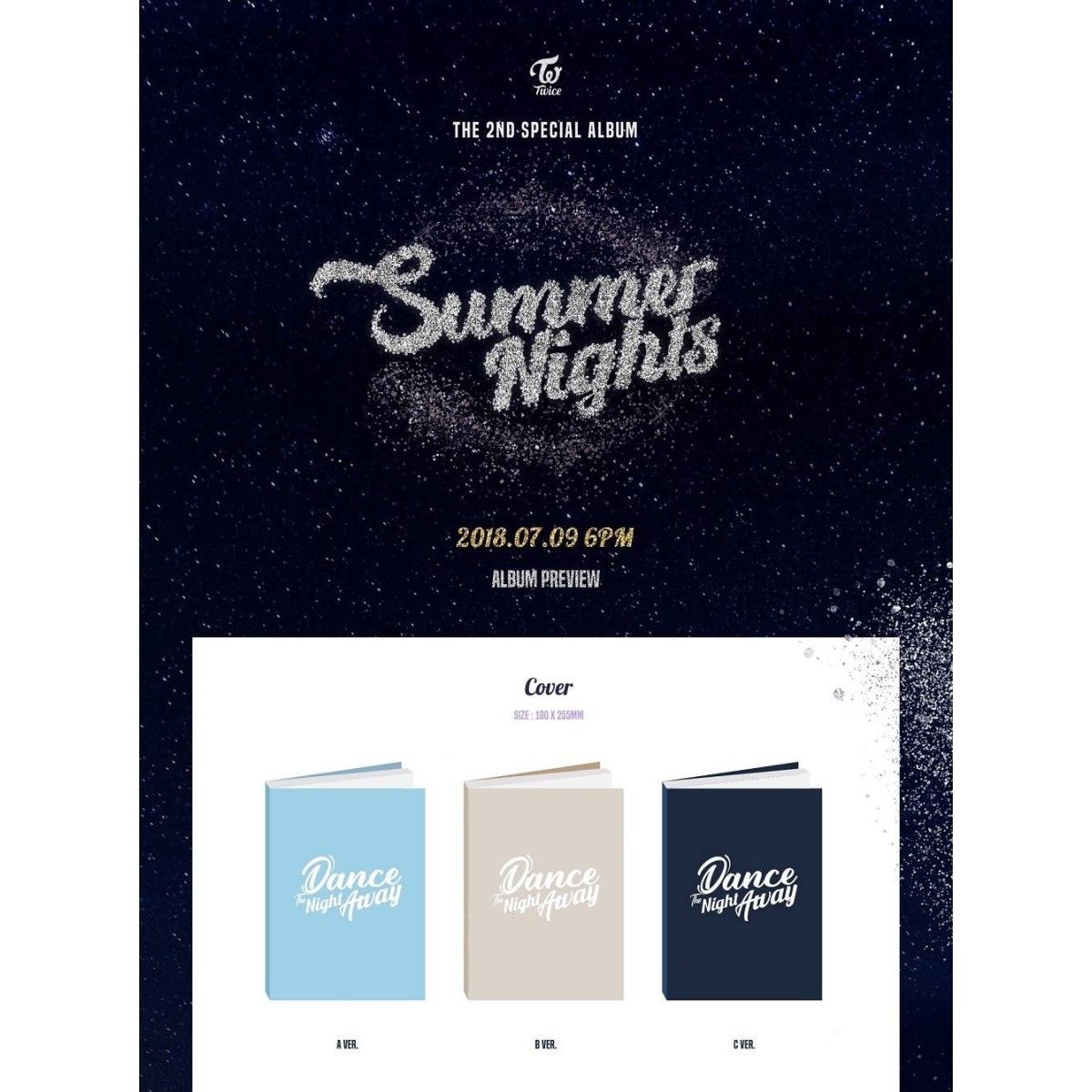 Twice 2nd Special Album Summer Nights Catchopcd