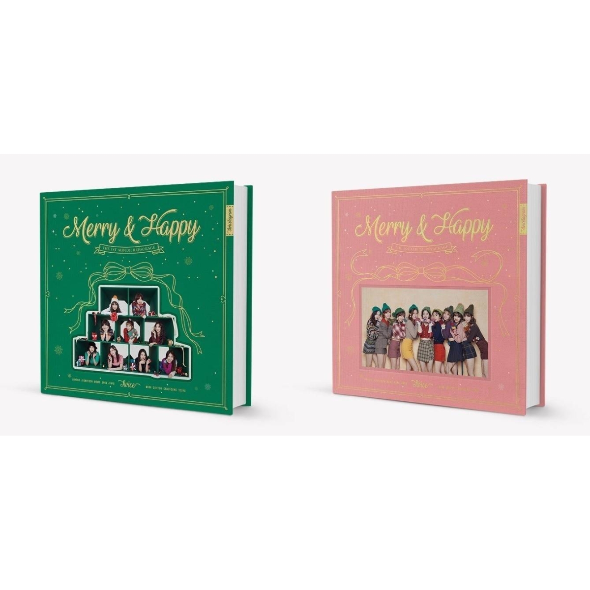 Twice 1st Album Repackage Merry Happy Random Ver Catchopcd