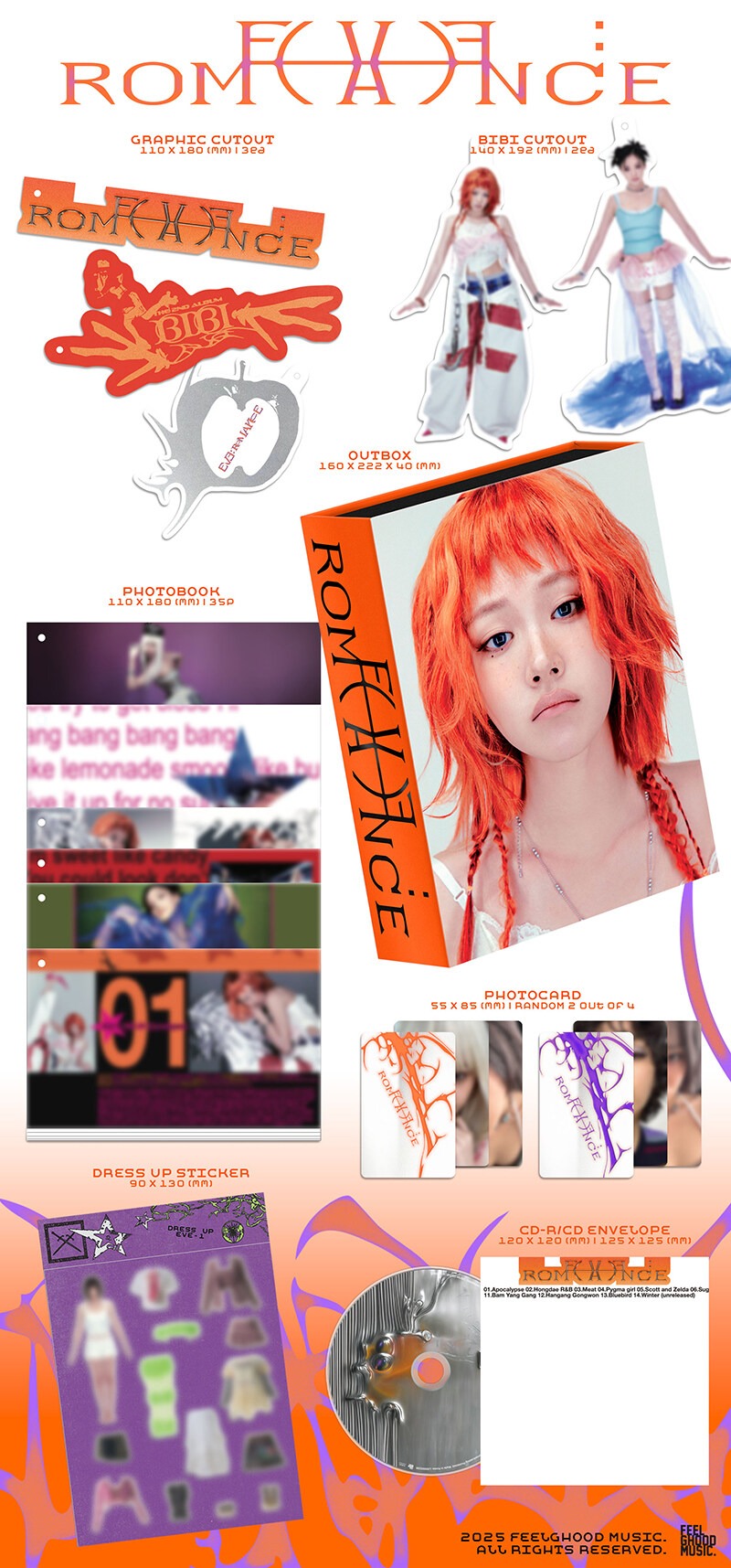 BIBI EVE ROMANCE 2nd Album 2