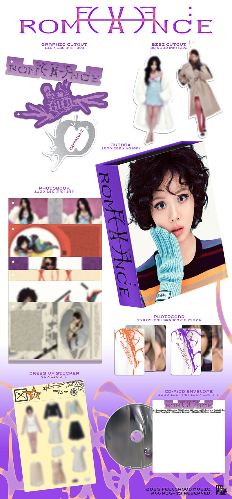 BIBI EVE ROMANCE 2nd Album