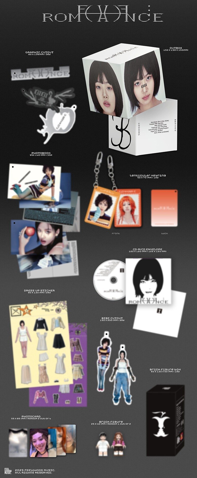 BIBI - EVE:ROMANCE (Special version) (2nd Album) 2 BIBI EVE ROMANCE Special version 2nd Album