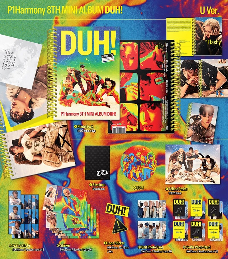 P1Harmony DUH 8th Mini Album 2