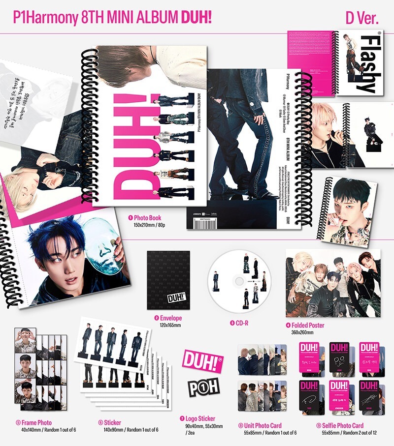 P1Harmony DUH 8th Mini Album